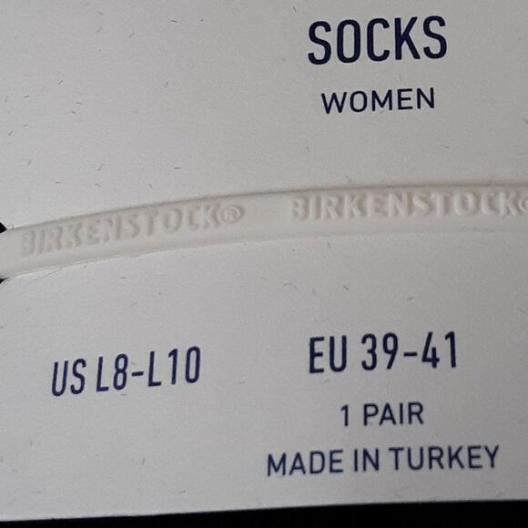 Birkenstock Women's Black Sock US L8 - L10 - Picture 6 of 10